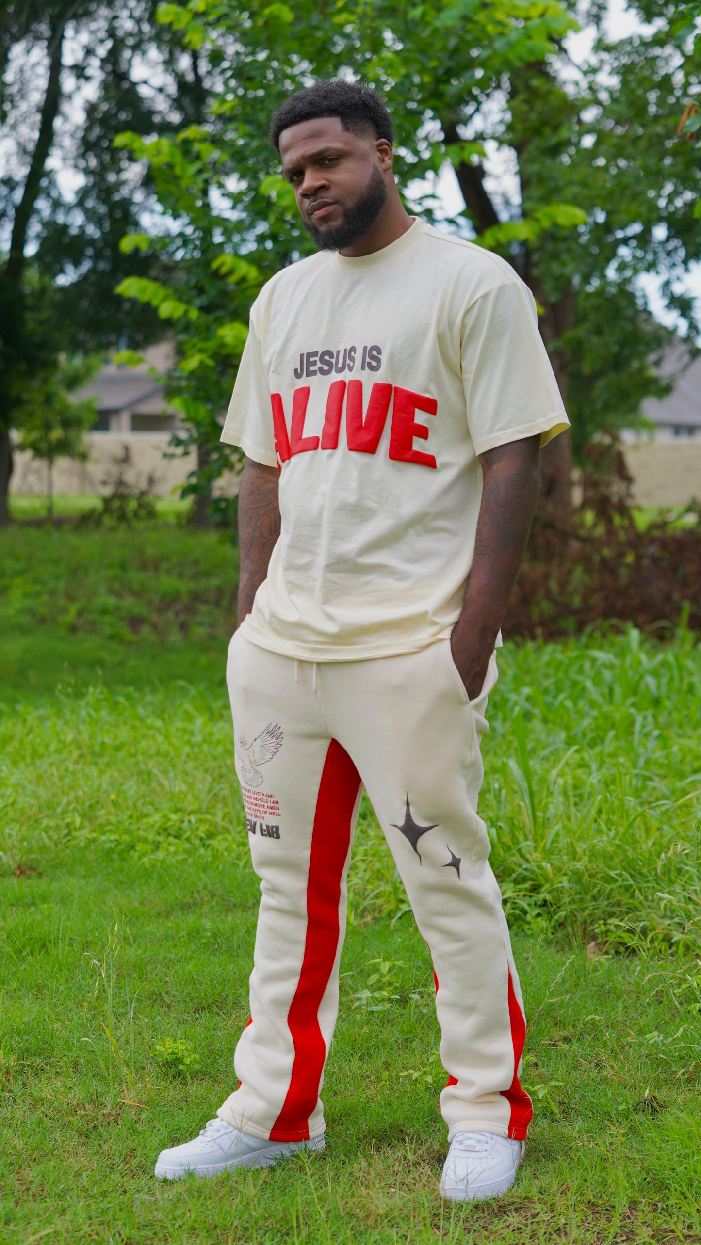 Jesus Is Alive Tee Men